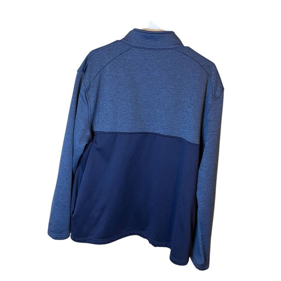 Callaway Mens XL Navy Blue Quarter Zip Golf Pullover Sweatshirt - Picture 6 of 6